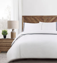 Hotel Collection Black Duvet Cover Set - by Echelon