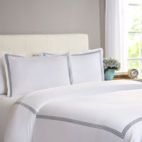Hotel Collection Silver Blue Sheet Set - by Echelon