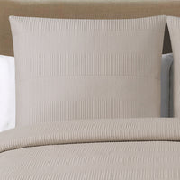 Sonoma Quilted Cotton Euro Shams [Pair] Grey - Echelon